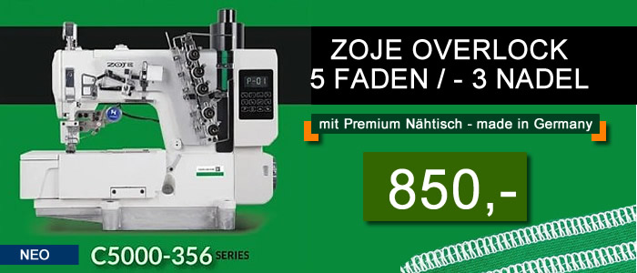 Covelock ZOJE C5000 356-02 zum unschlagbaren Preis von 850 EUR brutto – Nur für kurze Zeit!